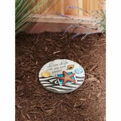Best reviews of 🧨 Zingz & Thingz Zingz & Thingz Concrete "Live Life with Joy and Passion!" Stepping Stone 🎁 -Garden Decor Shop unnamed file 13007