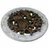 Buy 👏 Roman 12" Round Wise Owl Outdoor Garden Stepping Stone - Bronze/Gray ⌛ -Garden Decor Shop unnamed file 13014