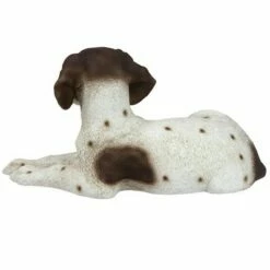 Brand new 😍 Design Toscano Brown & White Pointer Puppy 🐕 Dog Statue - White 😍 -Garden Decor Shop unnamed file 1304