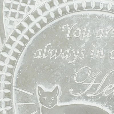Coupon π Zingz & Thingz Zingz & Thingz Cement "You Are Always in Our Hearts" Cat Memorial Stepping Stone Gray π 3 Coupon π Zingz & Thingz Zingz & Thingz Cement "You Are Always in Our Hearts" Cat Memorial Stepping Stone Gray π