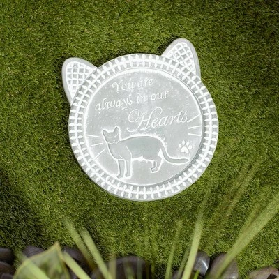 Coupon π Zingz & Thingz Zingz & Thingz Cement "You Are Always in Our Hearts" Cat Memorial Stepping Stone Gray π 5 Coupon π Zingz & Thingz Zingz & Thingz Cement "You Are Always in Our Hearts" Cat Memorial Stepping Stone Gray π - Image 3