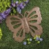 Deals 🧨 Zingz & Thingz Zingz & Thingz Cast Iron Butterfly Stepping Stone Brown 👍 -Garden Decor Shop unnamed file 13068