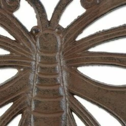 Deals 🧨 Zingz & Thingz Zingz & Thingz Cast Iron Butterfly Stepping Stone Brown 👍 -Garden Decor Shop unnamed file 13070