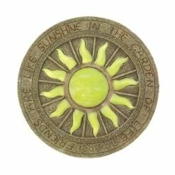 Best reviews of 🌟 Zingz & Thingz Zingz & Thingz Concrete Bursting Sun Glowing Stepping Stone Yellow 😉 -Garden Decor Shop unnamed file 13079
