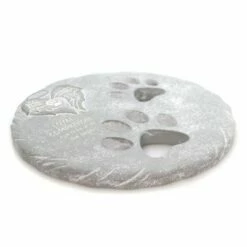 Budget 🔥 Roman Inc Home & Garden 9.75" Pet Memorial Step Stone Sympathy Paw Print Roman, Inc - Stepping Stones And Pathways 😉