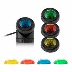 Promo 😀 Alpine Corporation 3pk LED Submersible Light with Photocell & Transformer 👏 -Garden Decor Shop unnamed file 13133