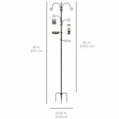 Brand new β€οΈ Best Choice Products 91in 4-Hook Bird Feeding Station, Steel Multi-Feeder Stand w/ 2 Feeders, Tray, Bird Bath π 13 Brand new β€οΈ Best Choice Products 91in 4-Hook Bird Feeding Station, Steel Multi-Feeder Stand w/ 2 Feeders, Tray, Bird Bath π -Garden Decor Shop unnamed file 13155