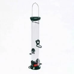 Cheapest 🧨 Birds Choice 18" Clever Clean 4-Port Tube Feeder 🔔