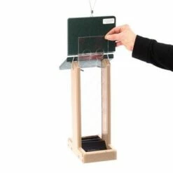 Discount 😉 Birds Choice Whole Peanut Blue Jay Bird Feeder with Green Roof 🎉 -Garden Decor Shop unnamed file 13214