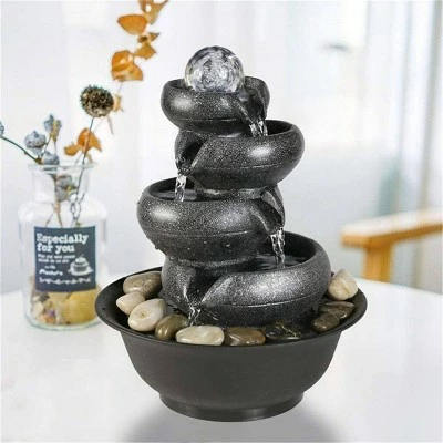 Top 10 β¨ Watnature 11" 5-Tier Relaxation Water Fountain with LED Lights π₯° 4 Top 10 β¨ Watnature 11" 5-Tier Relaxation Water Fountain with LED Lights π₯° - Image 2