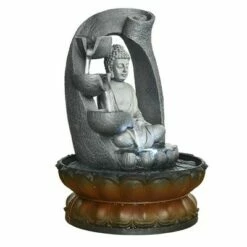 Wholesale ✨ Watnature 11" Buddha Tabletop Water Fountain with LED Light Gray 💯 -Garden Decor Shop unnamed file 13299