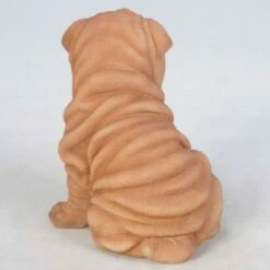 Promo ✔️ HI-LINE GIFT LTD 6" Polyresin Shar Pei Puppy Brown - Hi-Line Gift ⌛ -Garden Decor Shop unnamed file 1336