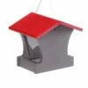 Best Sale 👏 Birds Choice Bird's Choice Green Solutions 2qt Hopper Feeder Gray with Red Roof - Small ⭐ -Garden Decor Shop unnamed file 13383