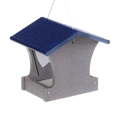 Outlet π€© Birds Choice Bird's Choice Green Solutions 2qt Hopper Feeder Gray with Blue Roof - Small π 3 Outlet π€© Birds Choice Bird's Choice Green Solutions 2qt Hopper Feeder Gray with Blue Roof - Small π