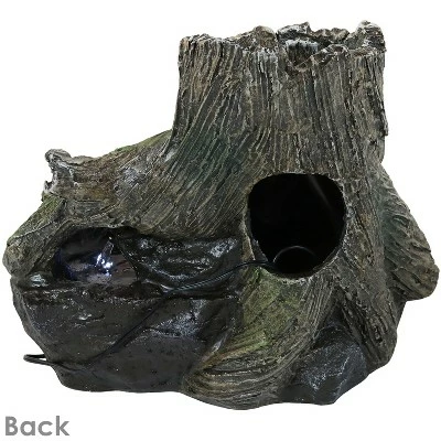 Best Pirce β¨ Sunnydaze Decor Sunnydaze 15"H Electric Polyresin Aged Logs and Flowing Brook Tiered Outdoor Fountain with LED Lights π 12 Best Pirce β¨ Sunnydaze Decor Sunnydaze 15"H Electric Polyresin Aged Logs and Flowing Brook Tiered Outdoor Fountain with LED Lights π - Image 10