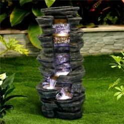 Cheap ⭐ Watnature 40" High Stacked Simulated Rock Cascading Waterfall Fountain Gray 👏 14 Cheap ⭐ Watnature 40" High Stacked Simulated Rock Cascading Waterfall Fountain Gray 👏 -Garden Decor Shop unnamed file 13473
