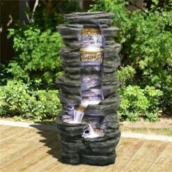 Cheap ⭐ Watnature 40" High Stacked Simulated Rock Cascading Waterfall Fountain Gray 👏 15 Cheap ⭐ Watnature 40" High Stacked Simulated Rock Cascading Waterfall Fountain Gray 👏 -Garden Decor Shop unnamed file 13474