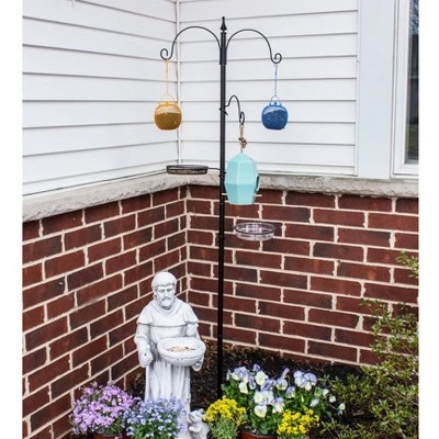 Top 10 π Backyard Expressions 77" Metal Deluxe Bird Feeding Station Black βοΈ 2 Top 10 π Backyard Expressions 77" Metal Deluxe Bird Feeding Station Black βοΈ