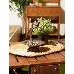 Hot Sale 💯 Zingz & Thingz Zingz & Thingz 8.35" Iron Sunflower Bird Feeder Brown ❤️ -Garden Decor Shop unnamed file 13499