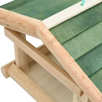 Top 10 π vidaXL Bird Feeder Solid Wood 13.8"x11.6"x8.3" π 6 Top 10 π vidaXL Bird Feeder Solid Wood 13.8"x11.6"x8.3" π - Image 4