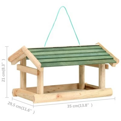 Top 10 π vidaXL Bird Feeder Solid Wood 13.8"x11.6"x8.3" π 7 Top 10 π vidaXL Bird Feeder Solid Wood 13.8"x11.6"x8.3" π - Image 5
