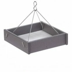 Hot Sale 👏 Birds Choice Bird's Choice Green Solutions Hanging Platform Feeder Gray - Small 🥰