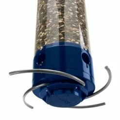 Best Pirce 🔔 Droll Yankees Yankee Whipper Collapsing Curved Perch Squirrel Proof Bird Feeder - Blue - 21" ❤️ -Garden Decor Shop unnamed file 13592