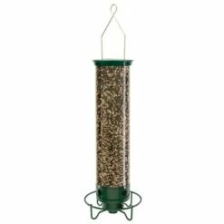 Brand new 🤩 Droll Yankees Yankee Flipper Motorized Squirrel Proof Bird Feeder - Green - 21" ✔️ -Garden Decor Shop unnamed file 13606