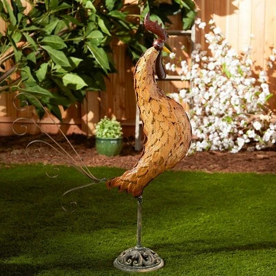 Best Sale β€οΈ Zingz & Thingz Zingz & Thingz 31" Cast Iron Rooster Sculpture Brown 𧨠10 Best Sale β€οΈ Zingz & Thingz Zingz & Thingz 31" Cast Iron Rooster Sculpture Brown 𧨠- Image 8