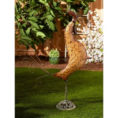 Best Sale β€οΈ Zingz & Thingz Zingz & Thingz 31" Cast Iron Rooster Sculpture Brown 𧨠12 Best Sale β€οΈ Zingz & Thingz Zingz & Thingz 31" Cast Iron Rooster Sculpture Brown 𧨠- Image 10