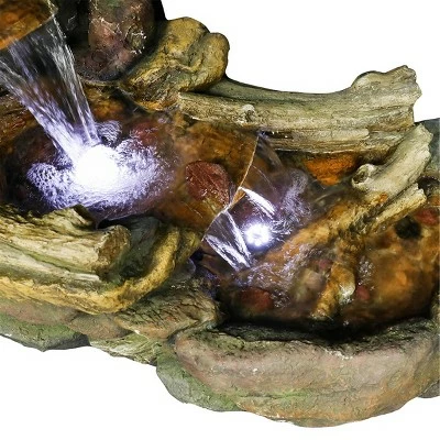 Coupon π 19" Outdoor Wooden Tiered Rocky River Stream Fountain - Watnature π€© 7 Coupon π 19" Outdoor Wooden Tiered Rocky River Stream Fountain - Watnature π€© - Image 5