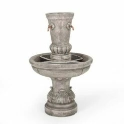 Outlet 🎁 Frederick Outdoor 4 Spout Fountain - Light Brown - Christopher Knight Home ❤️ 11 Outlet 🎁 Frederick Outdoor 4 Spout Fountain - Light Brown - Christopher Knight Home ❤️ -Garden Decor Shop unnamed file 13700