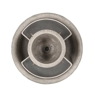 Outlet 🎁 Frederick Outdoor 4 Spout Fountain - Light Brown - Christopher Knight Home ❤️ 6 Outlet 🎁 Frederick Outdoor 4 Spout Fountain - Light Brown - Christopher Knight Home ❤️ - Image 4