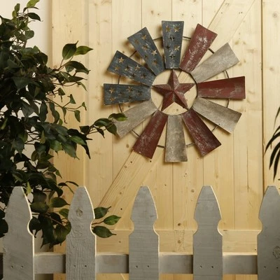 Hot Sale π₯ Alpine Corporation Alpine Patriotic Windmill Metal Wall Decor βοΈ 10 Hot Sale π₯ Alpine Corporation Alpine Patriotic Windmill Metal Wall Decor βοΈ - Image 9