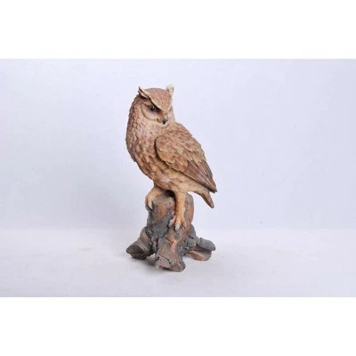 Discount π€© HI-LINE GIFT LTD 14.5" Polyresin Great Horned Owl on Stump Black - Hi-Line Gift β€οΈ 3 Discount π€© HI-LINE GIFT LTD 14.5" Polyresin Great Horned Owl on Stump Black - Hi-Line Gift β€οΈ