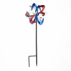 Deals 🌟 The Lakeside Collection Lakeside Garden Wind Spinner Pinwheel Stakes - Set of 3 👏 -Garden Decor Shop unnamed file 13761