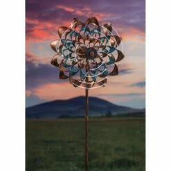 Brand new π Evergreen 75"H Solar Wind Spinner, Copper and Verdigris Zinnia Garden Decor and Accessories for Home and Yard π 7 Brand new π Evergreen 75"H Solar Wind Spinner, Copper and Verdigris Zinnia Garden Decor and Accessories for Home and Yard π -Garden Decor Shop unnamed file 13782