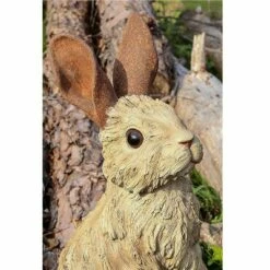 Cheap 🔔 HI-LINE GIFT LTD 15" Wood Standing Rabbit Driftwood Outdoor Statue Brown - Hi-Line Gift ✔️ -Garden Decor Shop unnamed file 1381