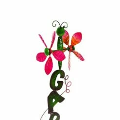 Promo 🎁 Evergreen 48"H Garden Dragonfly Wind Spinner 🥰 -Garden Decor Shop unnamed file 13810