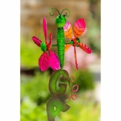 Promo 🎁 Evergreen 48"H Garden Dragonfly Wind Spinner 🥰 -Garden Decor Shop unnamed file 13812