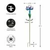 Cheapest 😍 Evergreen 38.5"H Wind Spinner Flower Garden Stake, Blue 🛒 -Garden Decor Shop unnamed file 13831