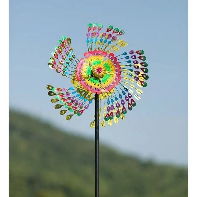 Hot Sale π€© Wind & Weather Rainbow Feathers Wind Spinner 𧨠4 Hot Sale π€© Wind & Weather Rainbow Feathers Wind Spinner 𧨠- Image 2