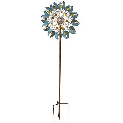 Flash Sale π₯ Wind & Weather Verdigris Leaf Solar-Lighted Metal Wind Spinner π 4 Flash Sale π₯ Wind & Weather Verdigris Leaf Solar-Lighted Metal Wind Spinner π - Image 2