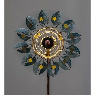 Flash Sale π₯ Wind & Weather Verdigris Leaf Solar-Lighted Metal Wind Spinner π 6 Flash Sale π₯ Wind & Weather Verdigris Leaf Solar-Lighted Metal Wind Spinner π - Image 4