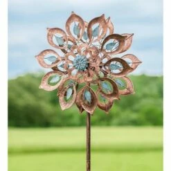 New π Wind & Weather Copper-Colored Metal Lily Wind Spinner π 4 New π Wind & Weather Copper-Colored Metal Lily Wind Spinner π -Garden Decor Shop unnamed file 13886