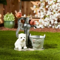 New ๐ Zingz & Thingz Zingz & Thingz 12.25" Polyresin Little Pup and Water Pump Statue ๐ฅฐ 14 New ๐ Zingz & Thingz Zingz & Thingz 12.25" Polyresin Little Pup and Water Pump Statue ๐ฅฐ -Garden Decor Shop unnamed file 1390