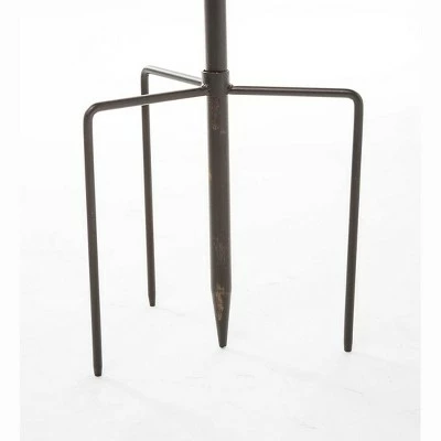 Best Sale π Wind & Weather Weathered Gray and Bronze-Colored Metal Cups and Leaves Wind Spinner π 6 Best Sale π Wind & Weather Weathered Gray and Bronze-Colored Metal Cups and Leaves Wind Spinner π - Image 4