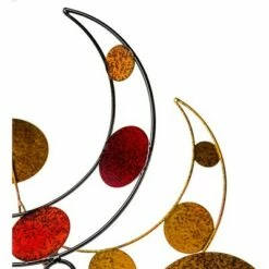 Best deal 😍 Wind & Weather Abstract Metal Crescent Moon and Planets Wind Spinner 🔥 -Garden Decor Shop unnamed file 13913