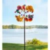 New ⭐ Wind & Weather Two-Tier Multi-Colored Metal Mobile-Inspired Wind Spinner 🥰 -Garden Decor Shop unnamed file 13916