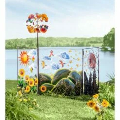 New β Wind & Weather Two-Tier Multi-Colored Metal Mobile-Inspired Wind Spinner π₯° 6 New β Wind & Weather Two-Tier Multi-Colored Metal Mobile-Inspired Wind Spinner π₯° -Garden Decor Shop unnamed file 13918